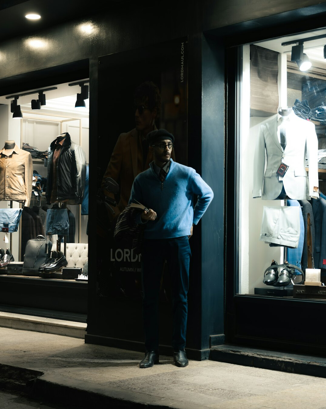 store detective watching camera